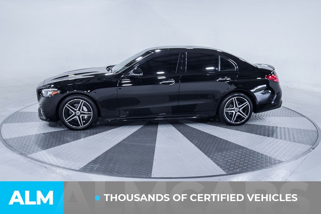 Used 2024 Black Mercedes-Benz C 300 image 4
