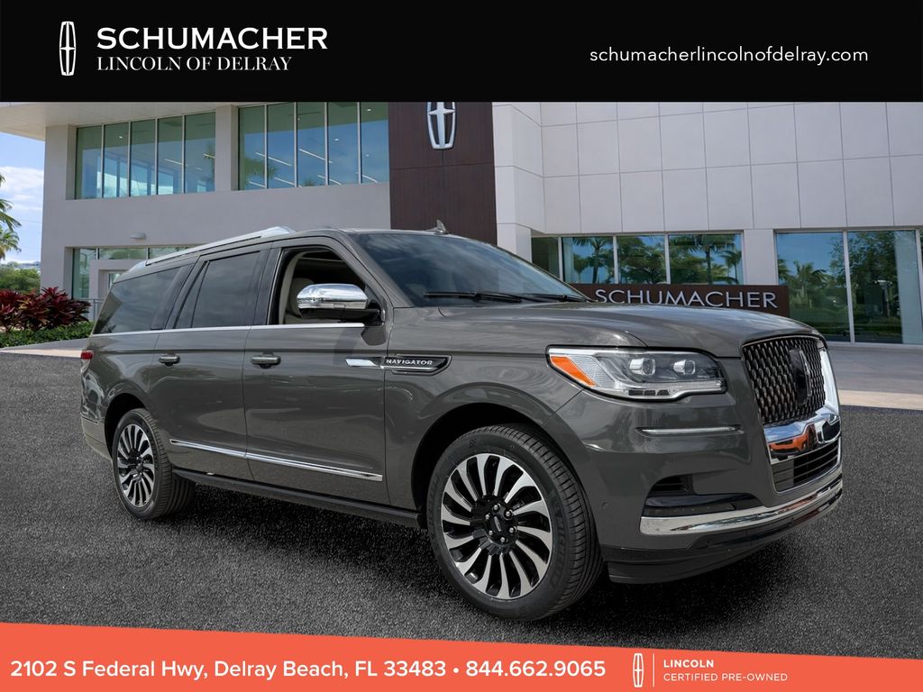 Dark Gray Metallic 2023 Lincoln Navigator L Black Label 4WD SUV / Crossover Four-Wheel Drive Automatic