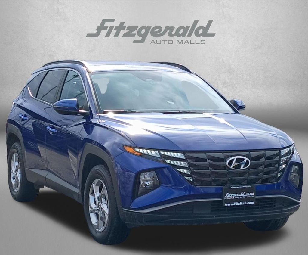 Intense Blue 2023 Hyundai Tucson SEL AWD SUV / Crossover All-Wheel Drive 8-Speed Automatic