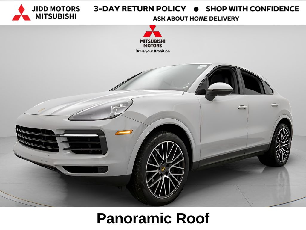 Chalk 2021 Porsche Cayenne Coupe AWD Coupe All-Wheel Drive 8-Speed Automatic