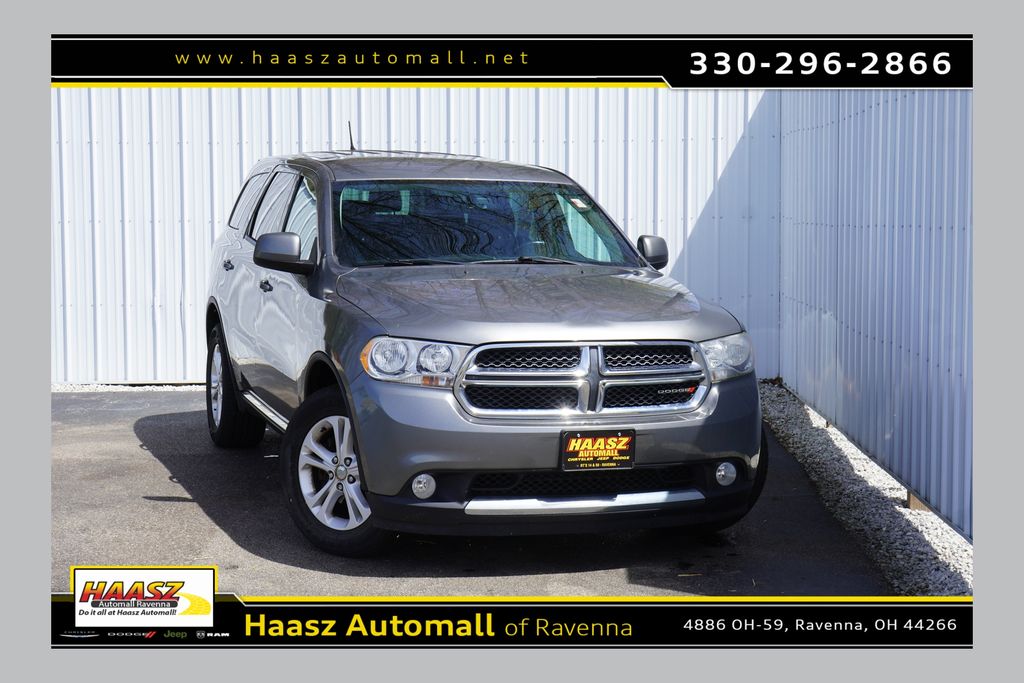 Mineral Gray Metallic Clearcoat 2013 Dodge Durango SUV / Crossover All-Wheel Drive 5-Speed Automatic