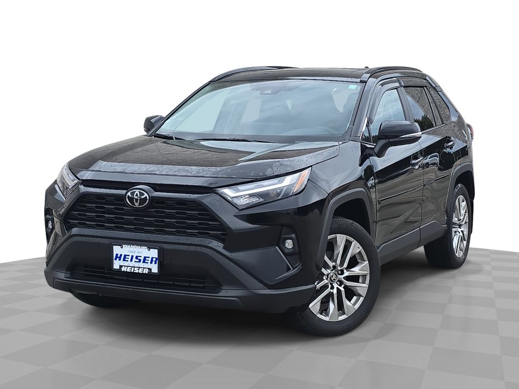 Midnight Black Metallic 2025 Toyota RAV4 SUV / Crossover All-Wheel Drive 8-Speed Automatic