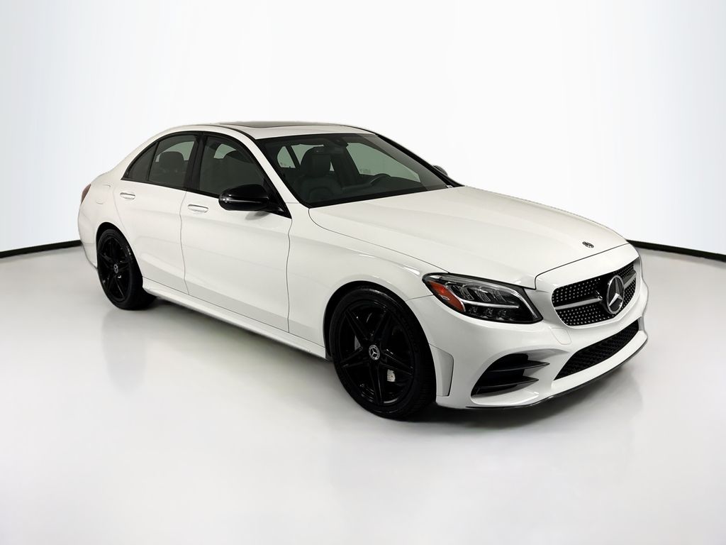 Used 2019 White Mercedes-Benz C 300 image 3
