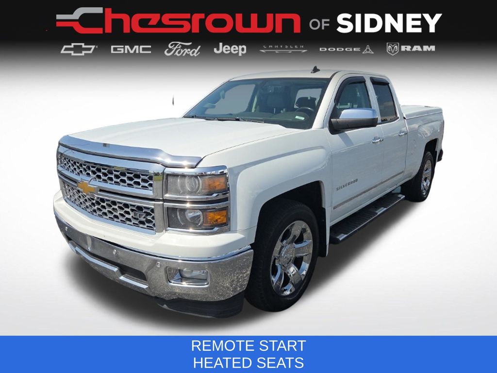 Summit White 2014 Chevrolet Silverado 1500 Pickup Truck 4X2 6-Speed Automatic Overdrive