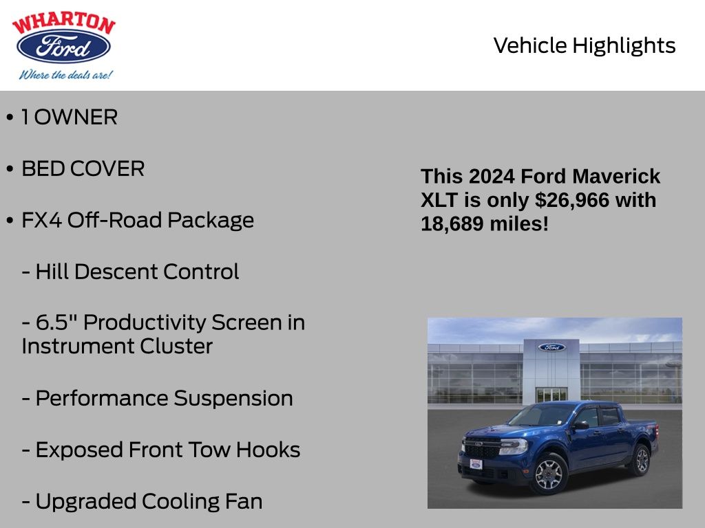 2024 Ford Maverick XLT - 5
