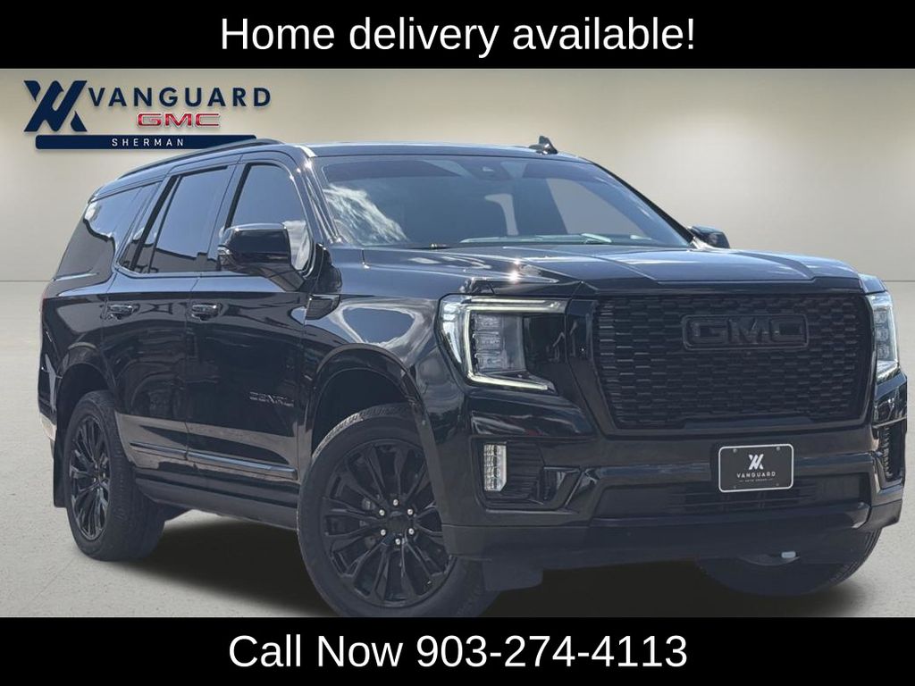 Onyx Black 2024 GMC Yukon Denali 4WD SUV / Crossover Four-Wheel Drive