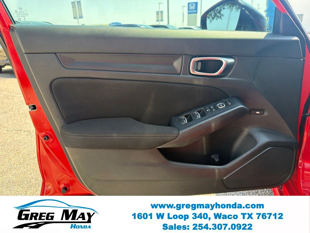 2025 Honda Civic Sport Red at Greg May Honda