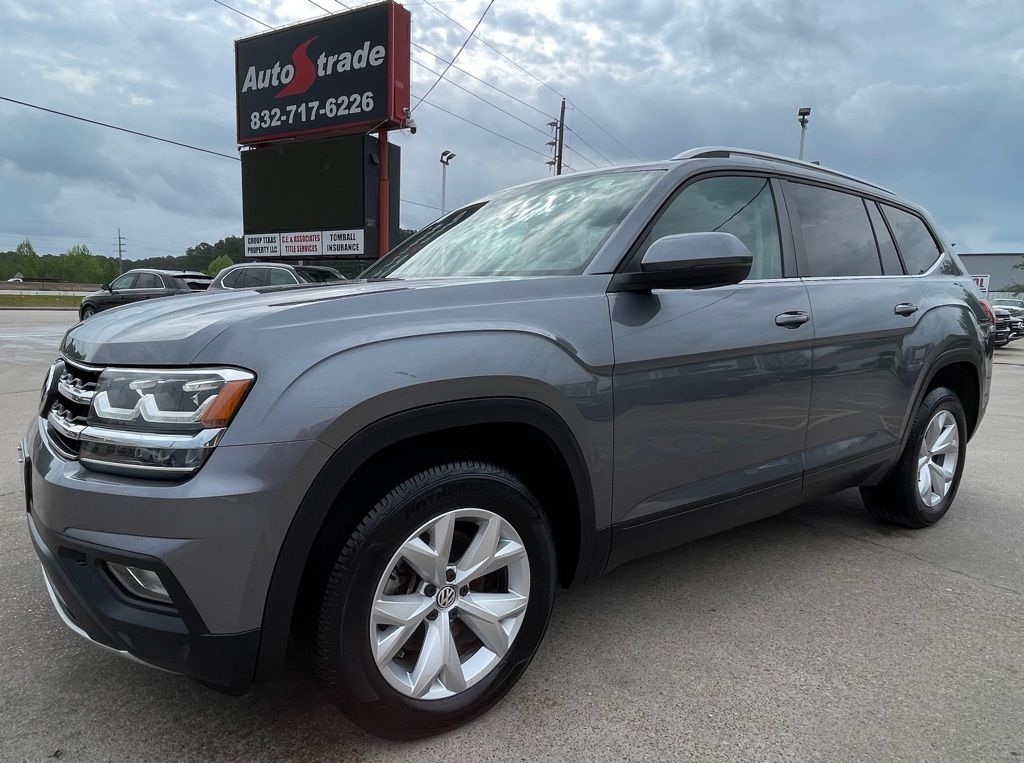 2019 Volkswagen Atlas 3.6L V6 SE Gray at North Houston Mitsubishi