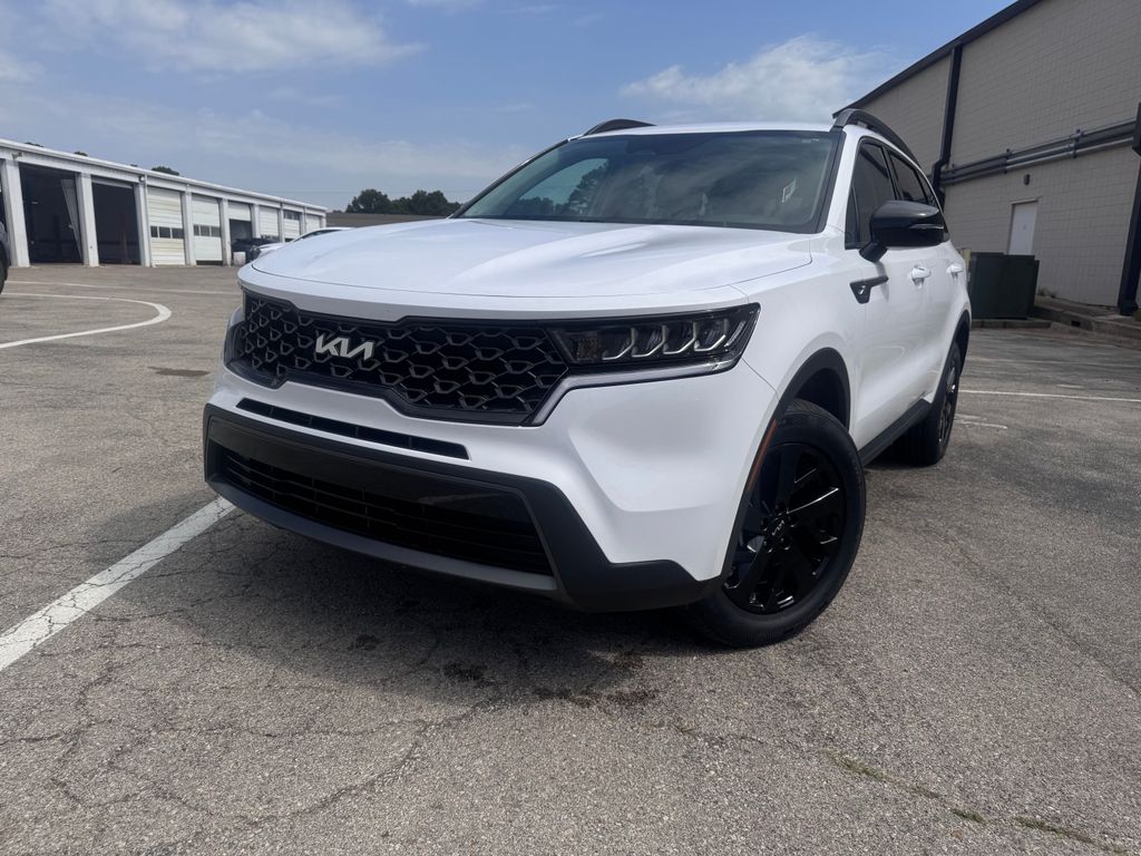 Glacial White Pearl 2023 Kia Sorento X-Line S AWD SUV / Crossover All-Wheel Drive 8-Speed Automatic