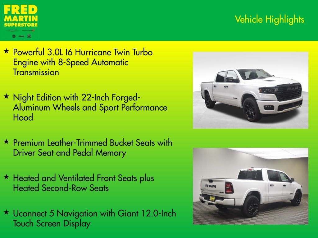 new 2026 Ram 1500 car, priced at $59,984