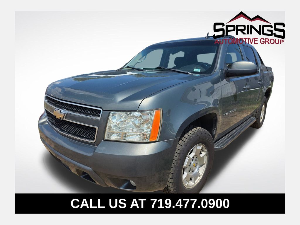 Blue 2011 Chevrolet Avalanche Pickup Truck Four-Wheel Drive 6-Speed Automatic