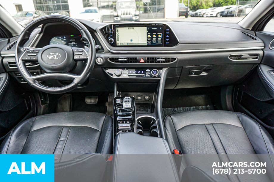 Used 2021 Gray Hyundai Limited image 25