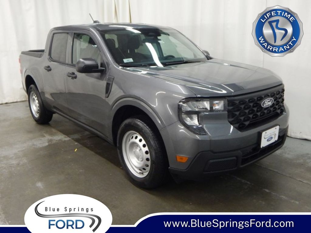 Carbonized Gray Metallic 2025 Ford Maverick XL SuperCrew FWD Pickup Truck Front-Wheel Drive Continuously Variable Transmission