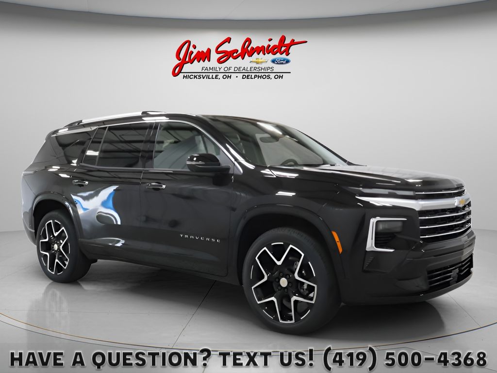 Mosaic Black Metallic 2026 Chevrolet Traverse SUV / Crossover Four-Wheel Drive 8-Speed Automatic