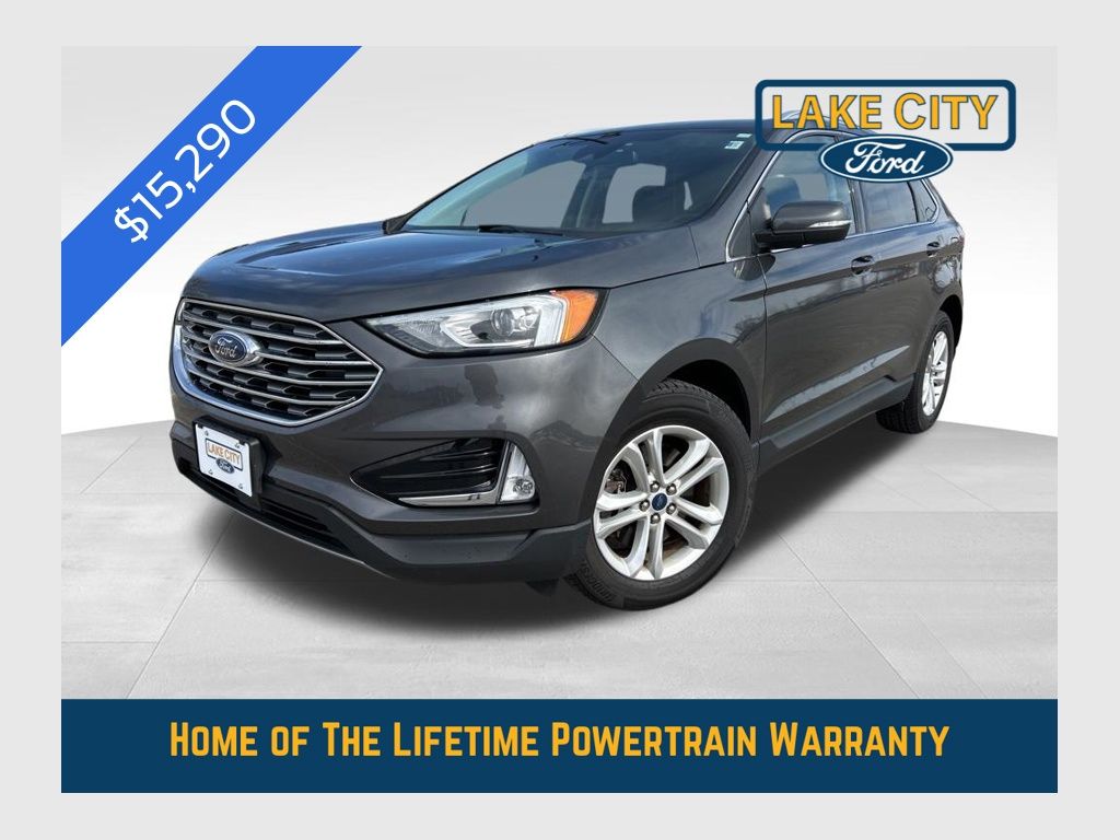 Gray (Magnetic) 2020 Ford Edge SEL AWD SUV / Crossover All-Wheel Drive 8-Speed Automatic