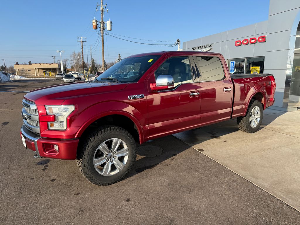 Used 2015 Red Ford Platinum image 3