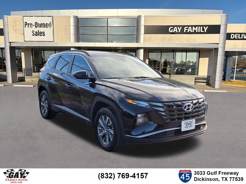 Phantom Black 2022 Hyundai Tucson Hybrid SUV / Crossover All-Wheel Drive 6-Speed Automatic