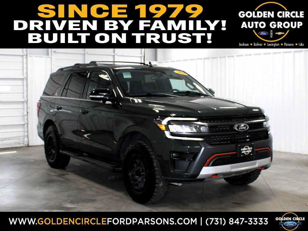 Green Metallic 2022 Ford Expedition SUV / Crossover Four-Wheel Drive Automatic