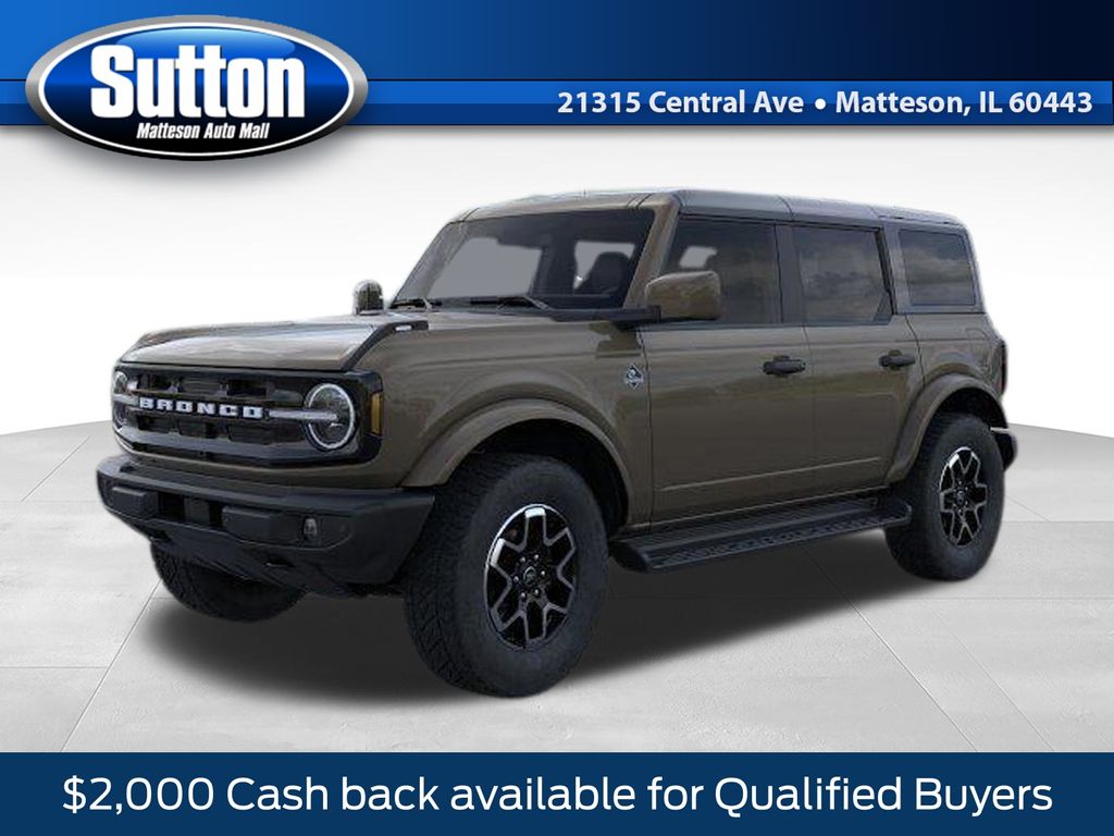 Gray 2026 Ford Bronco SUV / Crossover Four-Wheel Drive Automatic