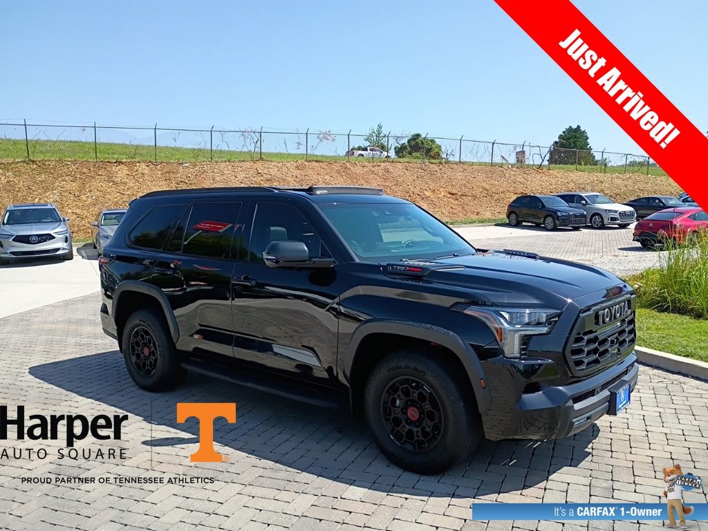 Midnight Black Metallic 2024 Toyota Sequoia SUV / Crossover Four-Wheel Drive Automatic
