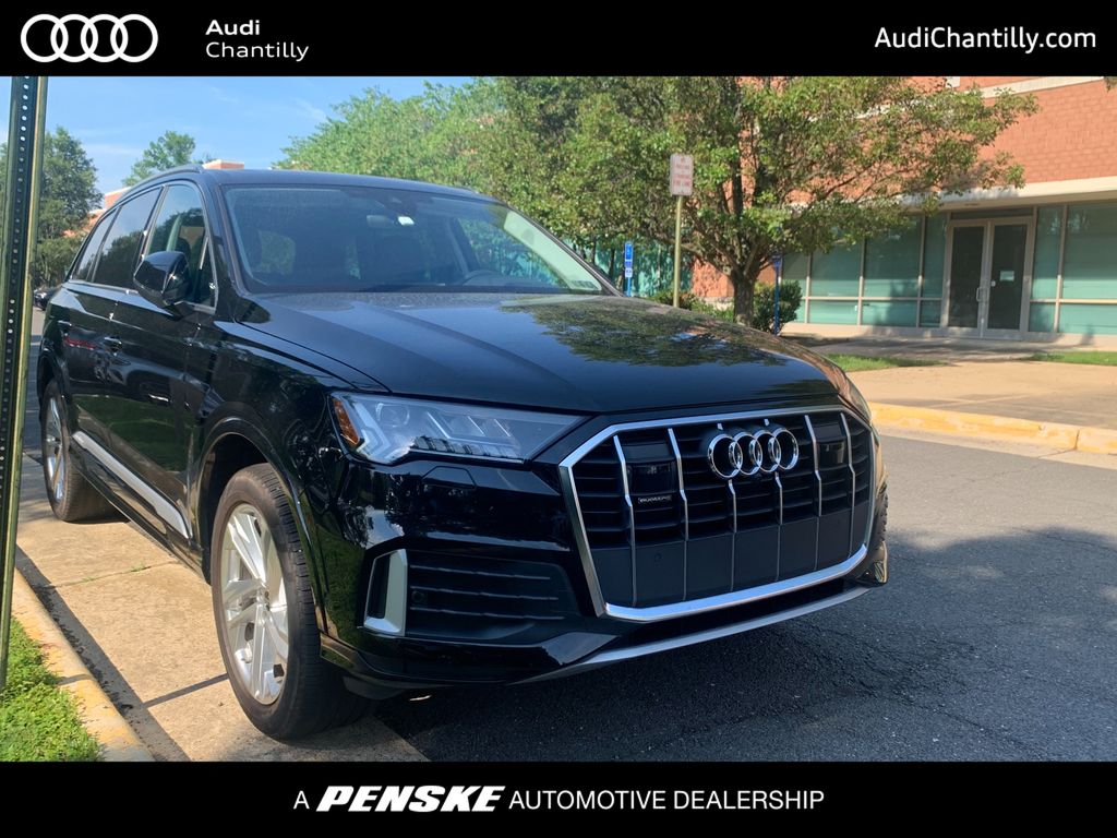 Black Metallic 2024 Audi Q7 SUV / Crossover All-Wheel Drive 8-Speed Automatic