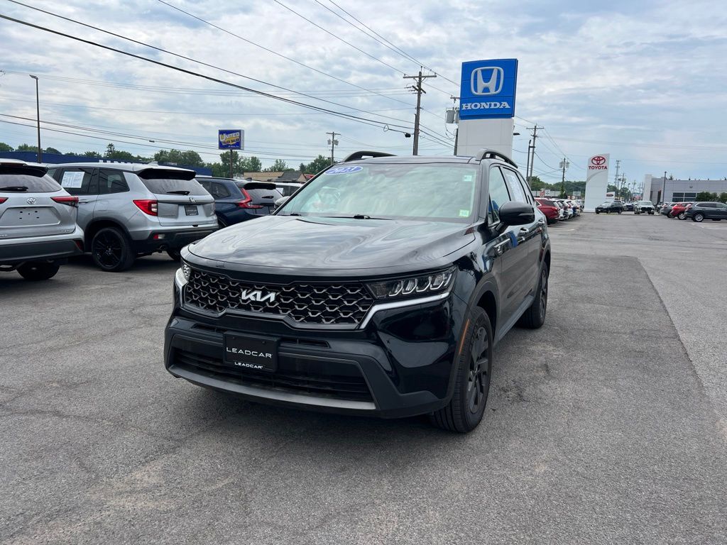Ebony Black 2023 Kia Sorento SUV / Crossover All-Wheel Drive 8-Speed Automatic