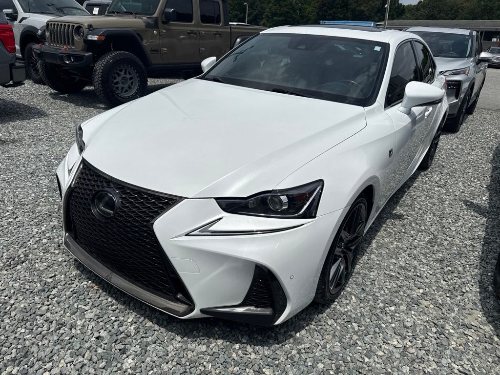 Ultra White 2020 Lexus IS Sedan Rear-Wheel Drive 8-Speed Dual Clutch