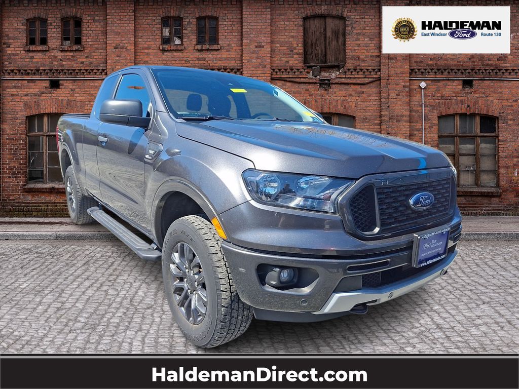Gray (Magnetic) 2019 Ford Ranger XLT SuperCab 4WD Pickup Truck Four-Wheel Drive Automatic