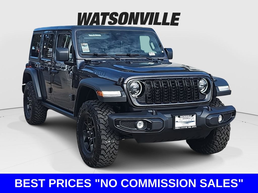 Gray (Granite Crystal Metallic Clearcoat) 2026 Jeep Wrangler SUV / Crossover Four-Wheel Drive 8-Speed Automatic