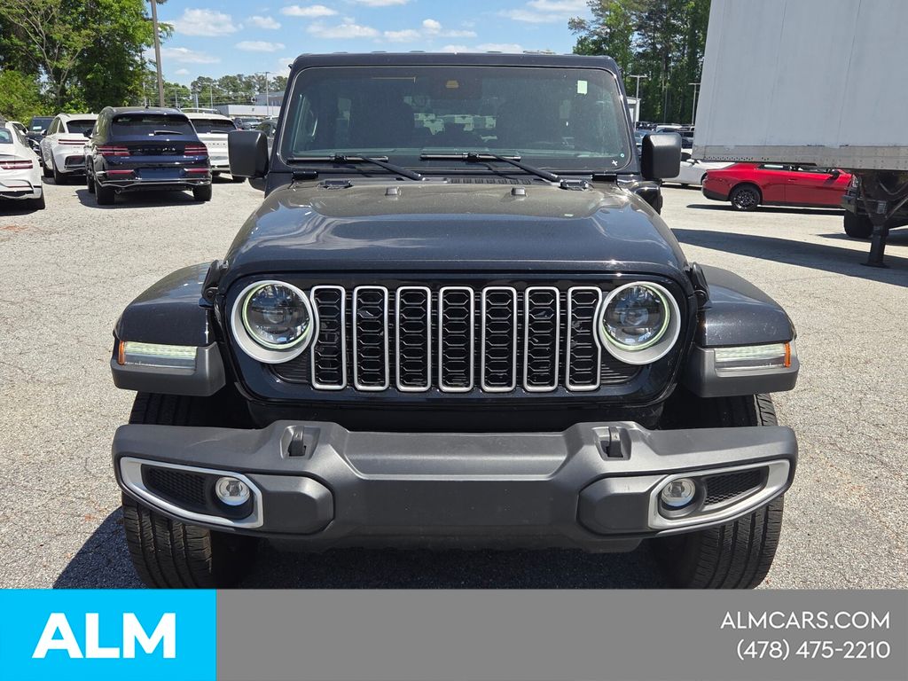 Used 2025 Black Jeep Sahara 4xe image 3