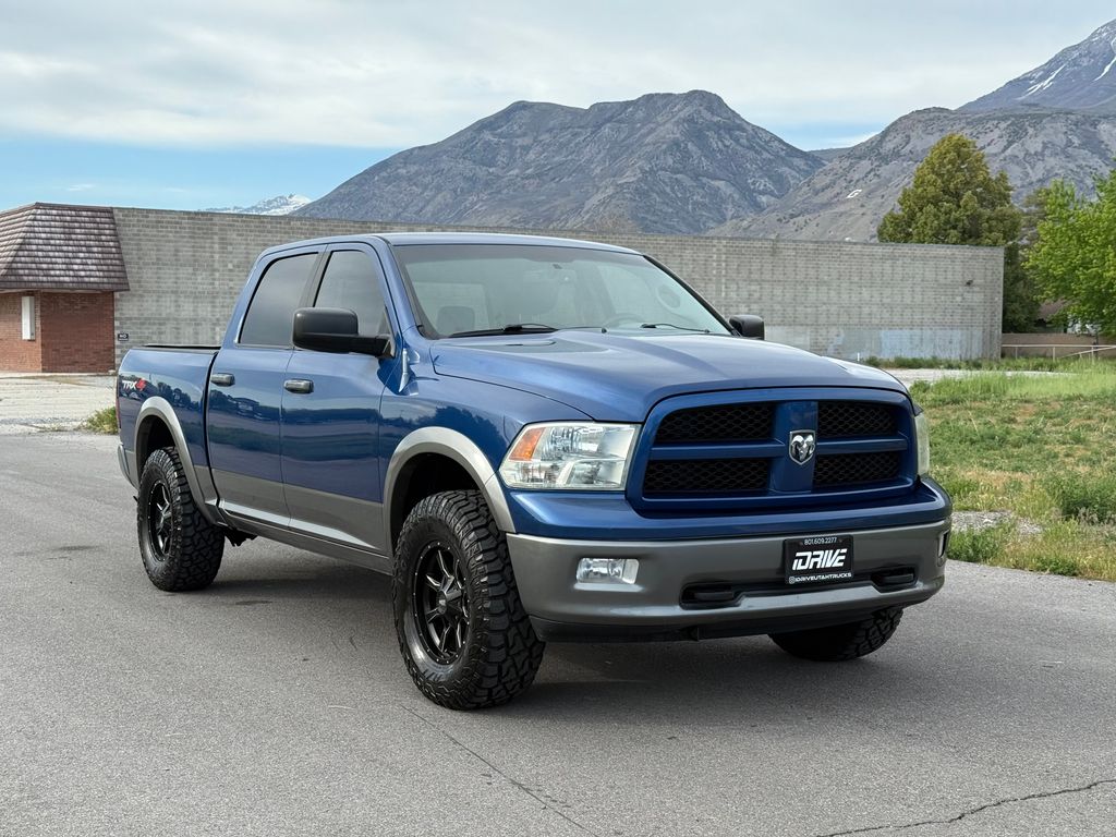 Deep Water Blue Pearlcoat 2010 Dodge RAM 1500 Pickup Truck 5-Speed Automatic
