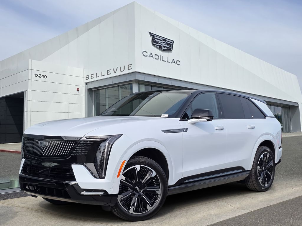 Vibrant White Tricoat 2026 Cadillac Escalade IQ SUV / Crossover All-Wheel Drive 1-Speed Automatic