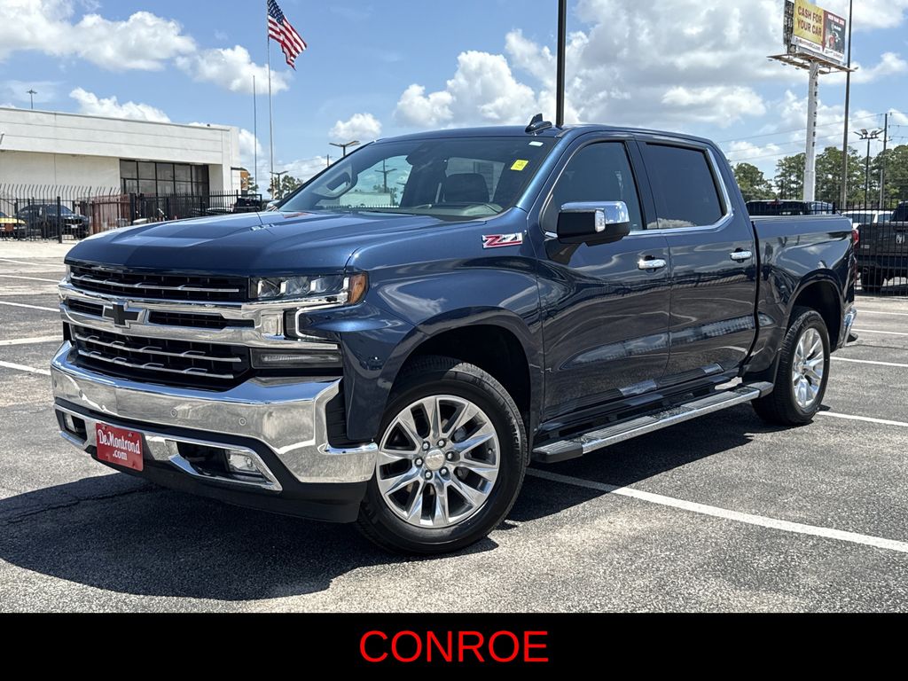 2022 Chevrolet Silverado 1500 LTD LTZ Blue at DeMontrond Gulf Freeway