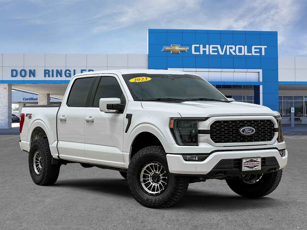 Oxford White 2023 Ford F-150 Pickup Truck Four-Wheel Drive Automatic