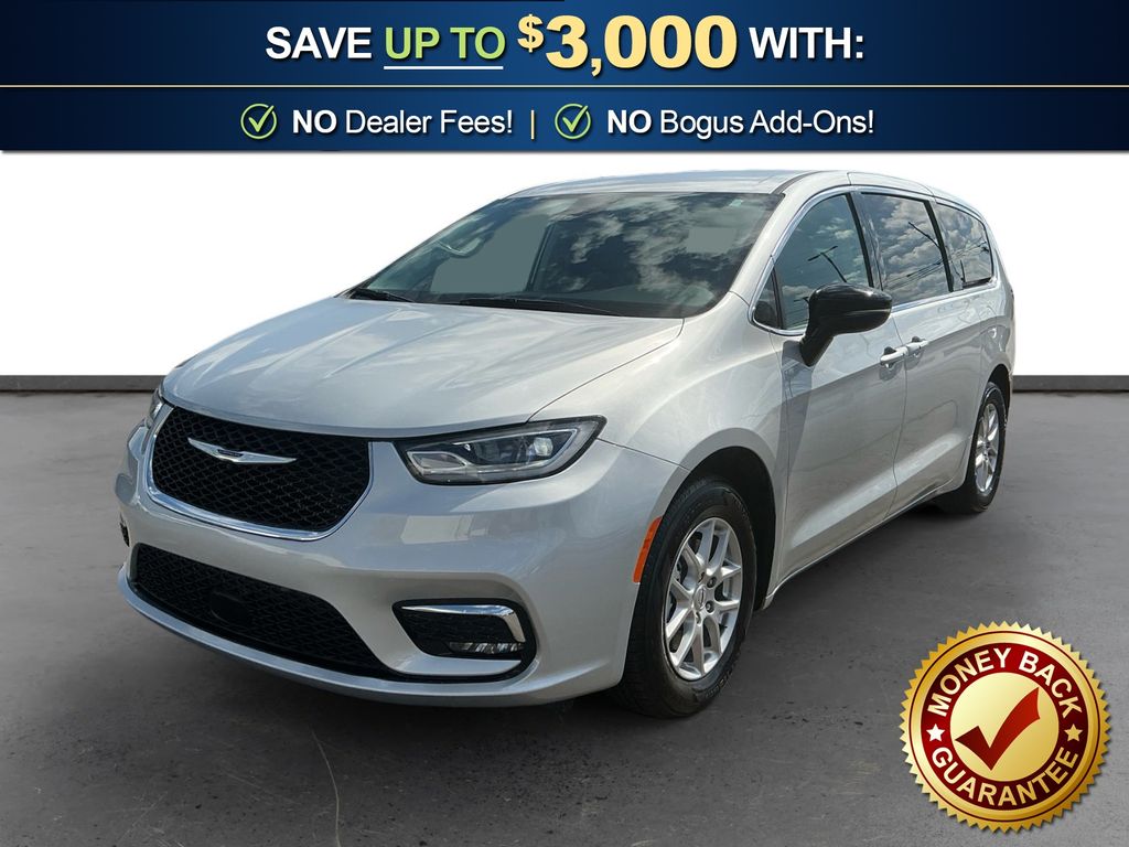 Silver Mist Clearcoat 2024 Chrysler Pacifica Touring L FWD Minivan Front-Wheel Drive 9-Speed Automatic