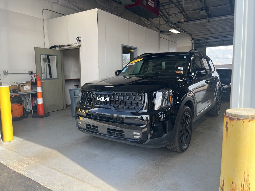Ebony Black 2024 Kia Telluride SX X-Line AWD SUV / Crossover All-Wheel Drive 8-Speed Automatic