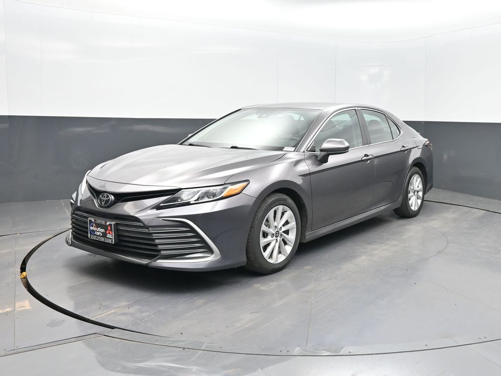 Gray 2023 Toyota Camry LE FWD Sedan Front-Wheel Drive 8-Speed Automatic