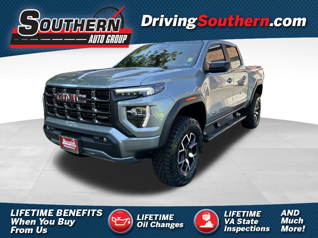 Sterling Metallic 2025 GMC Canyon Pickup Truck Four-Wheel Drive 8-Speed Automatic