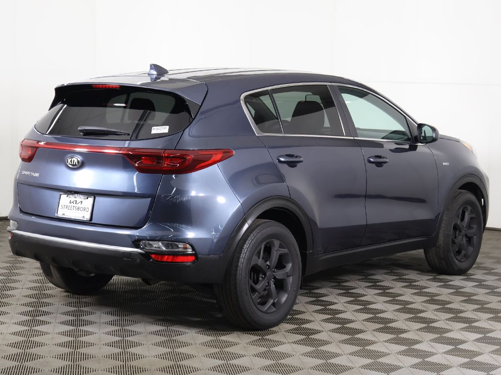 Used 2022 Blue Kia LX image 7