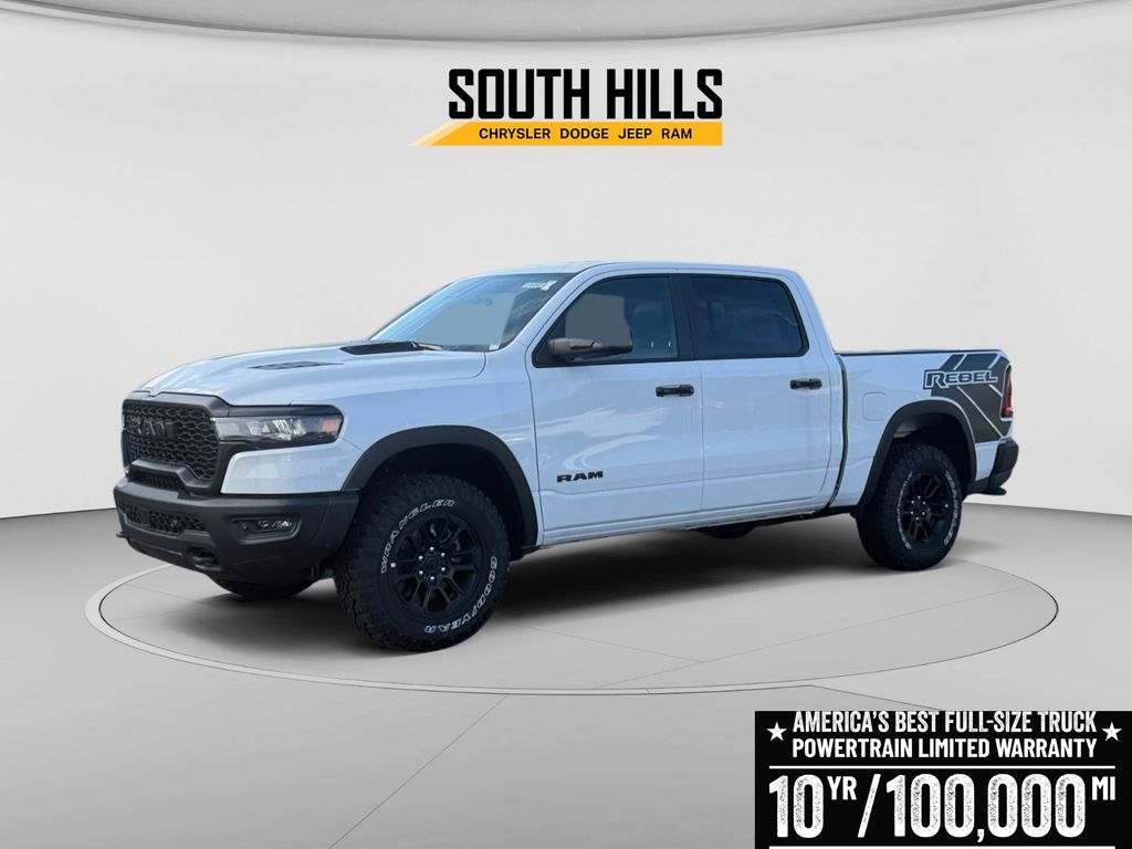 2026 Ram 1500 Rebel White at South Hills CDJR