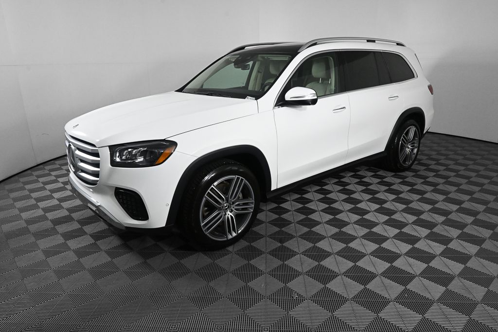 Polar White 2026 Mercedes-Benz GLS SUV / Crossover All-Wheel Drive 9-Speed Automatic