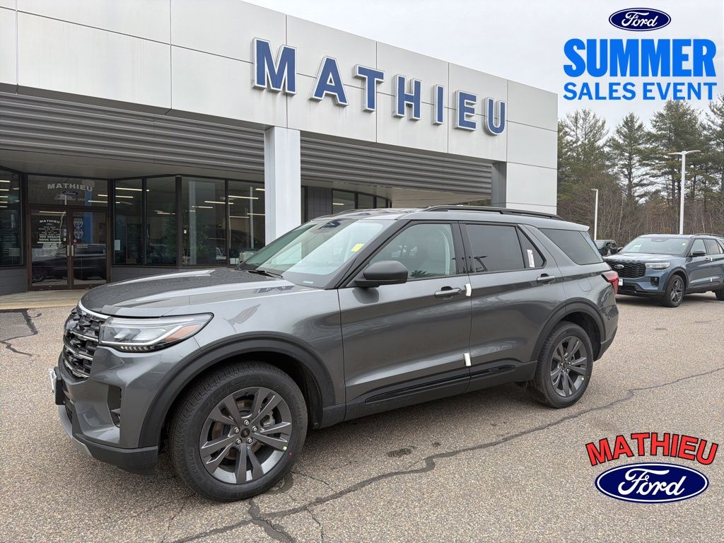 Carbonized Gray Metallic 2026 Ford Explorer SUV / Crossover All-Wheel Drive Automatic