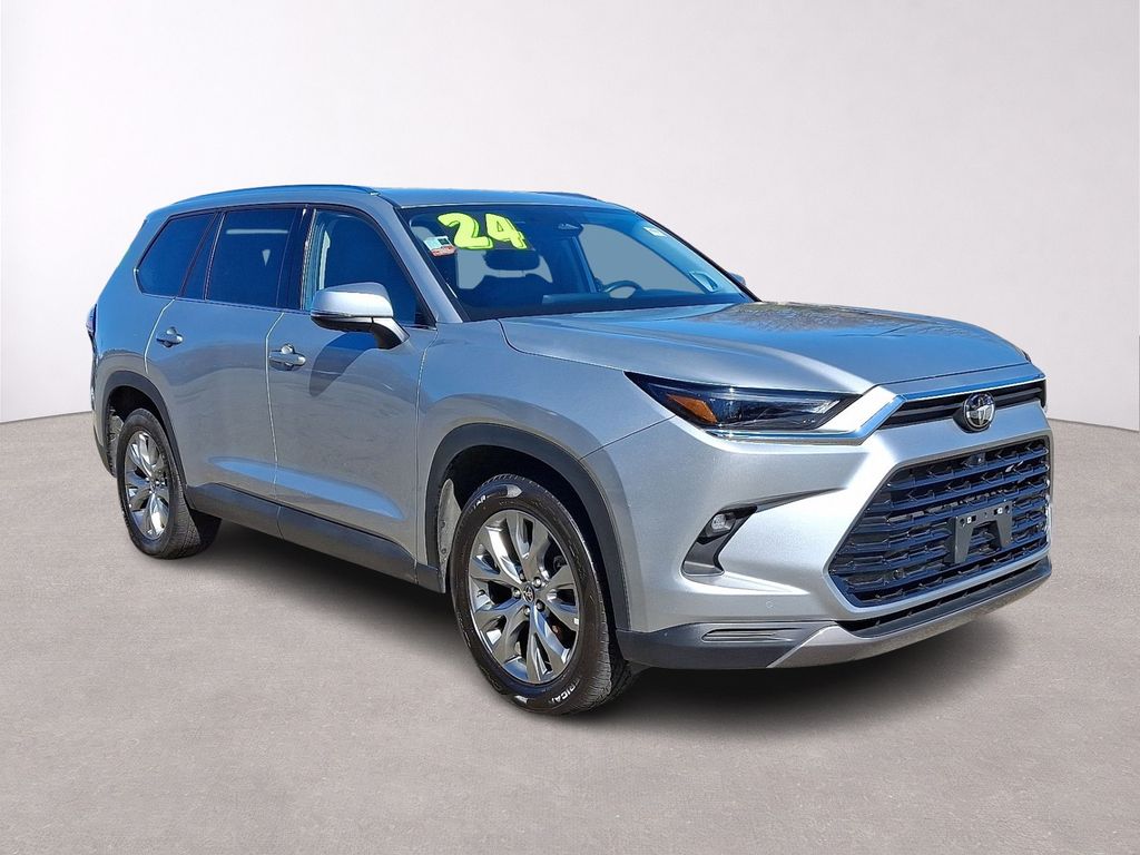 Celestial Silver Metallic 2024 Toyota Grand Highlander Limited AWD SUV / Crossover All-Wheel Drive 8-Speed Automatic