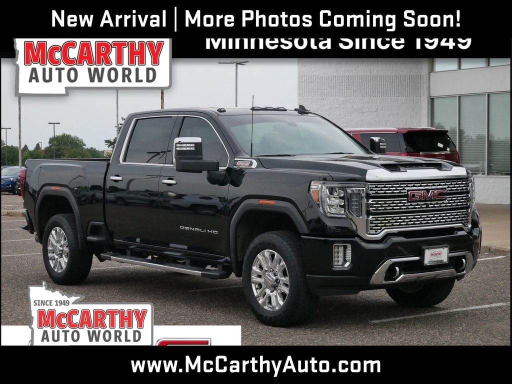 Black (Ebony Twilight Metallic) 2023 GMC Sierra 3500HD Pickup Truck Four-Wheel Drive Automatic