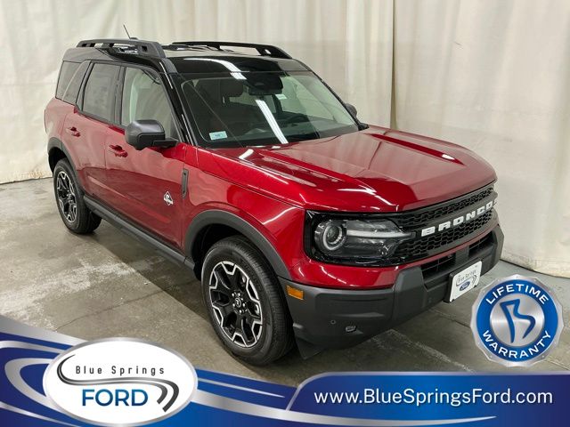 Ruby Red Metallic Tinted Clearcoat 2026 Ford Bronco Sport SUV / Crossover All-Wheel Drive 8-Speed Automatic