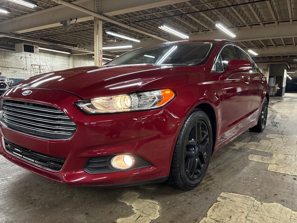 Ruby Red Metallic 2016 Ford Fusion Sedan Front-Wheel Drive 6-Speed Automatic