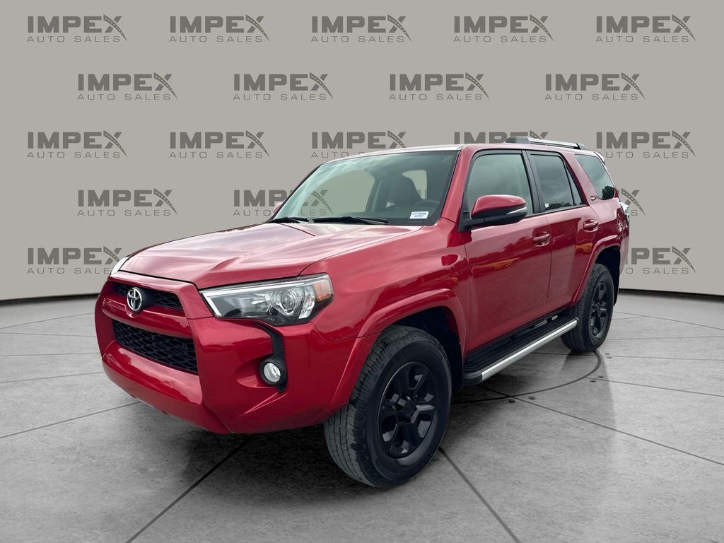 Barcelona Red Metallic 2019 Toyota 4Runner SR5 Premium 4WD SUV / Crossover Four-Wheel Drive 5-Speed Automatic Overdrive