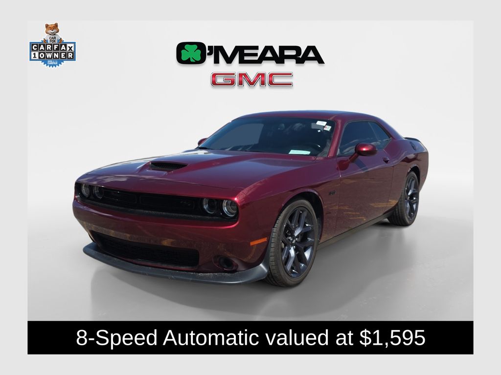 Octane Red Pearlcoat 2023 Dodge Challenger Coupe Rear-Wheel Drive 8-Speed Automatic