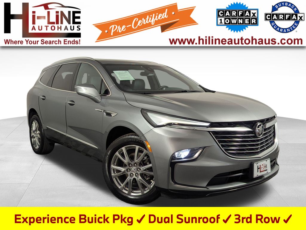 Moonstone Gray Metallic 2023 Buick Enclave Essence FWD SUV / Crossover Front-Wheel Drive 9-Speed Automatic