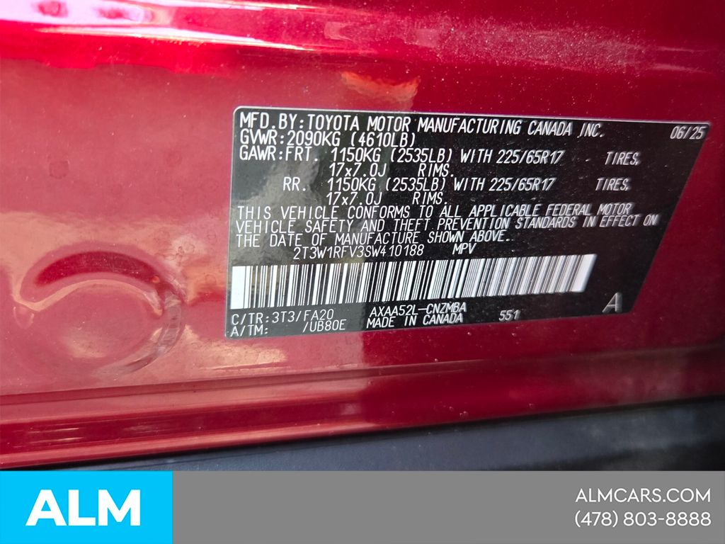 Used 2025 Red Toyota XLE image 14